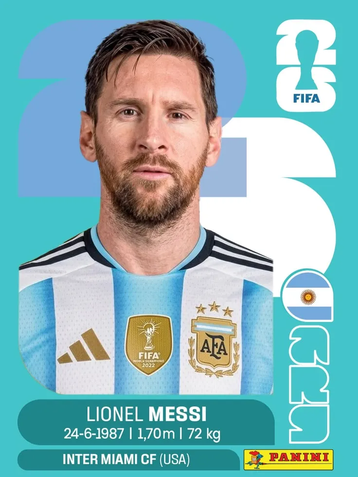 Figurinha Argentina