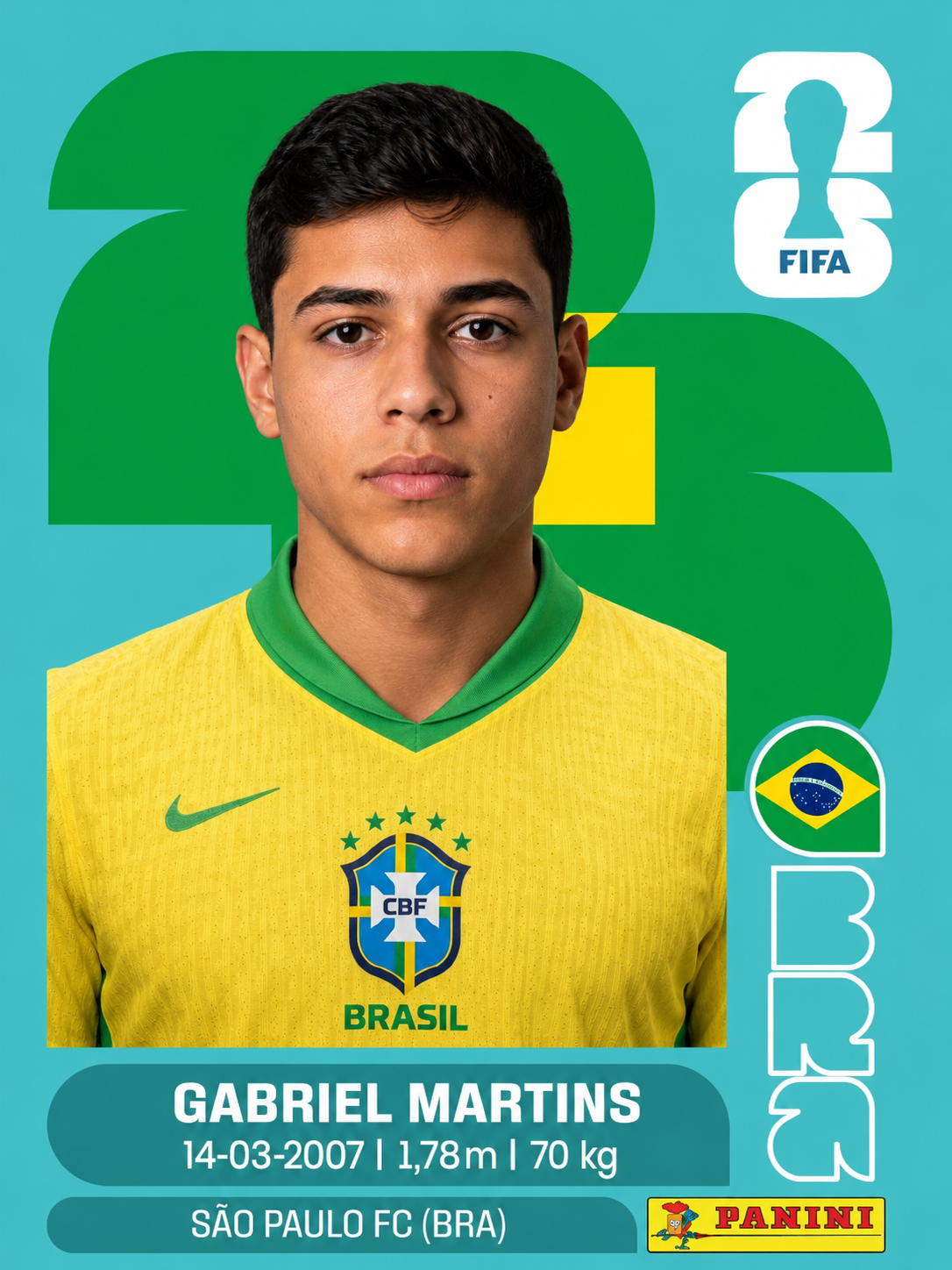 Figurinha Brasil